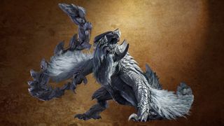 Monster Hunter Wilds creature design; concept art of fantasy creatures in a desert world