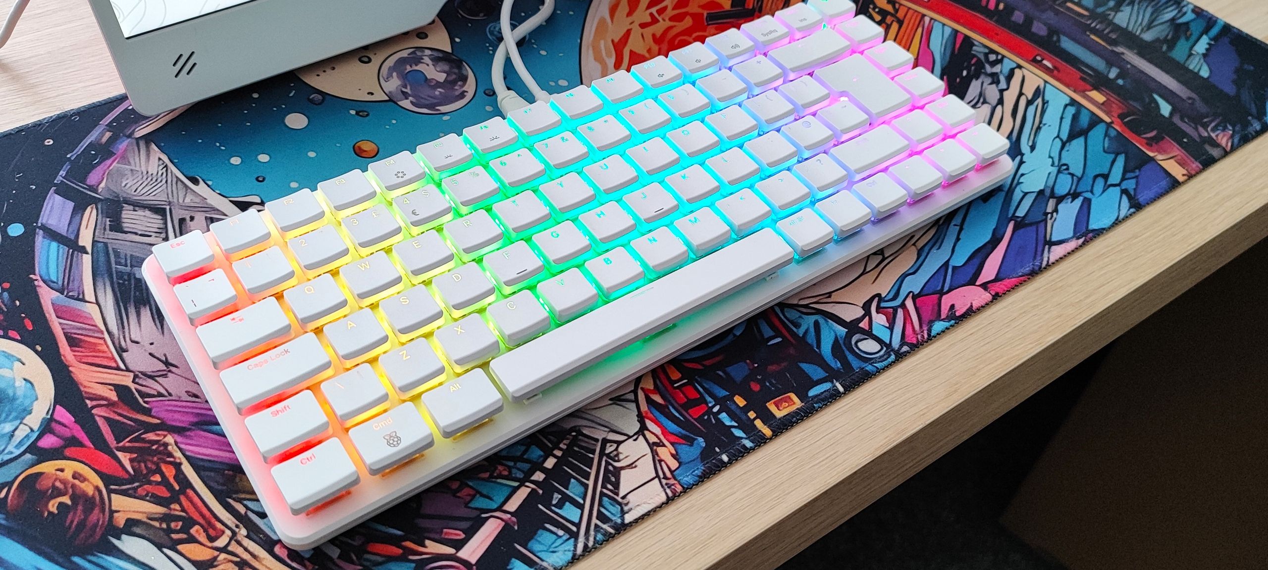 Raspberry Keyes Raspberry Pi 500+ Review: RGB clicky keys and NVMe storage, but with a ...