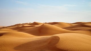 The dunes at Wahiba, Oman