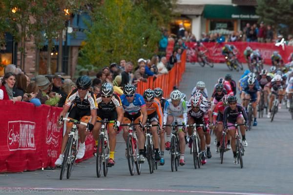 A trio of Team Optum p/b Kelly Benefit Strategies riders at the front: Mike Creed, Mike Friedman and Ken Hanson.
