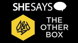 Logos for SheSays, D&AD and The Other Box