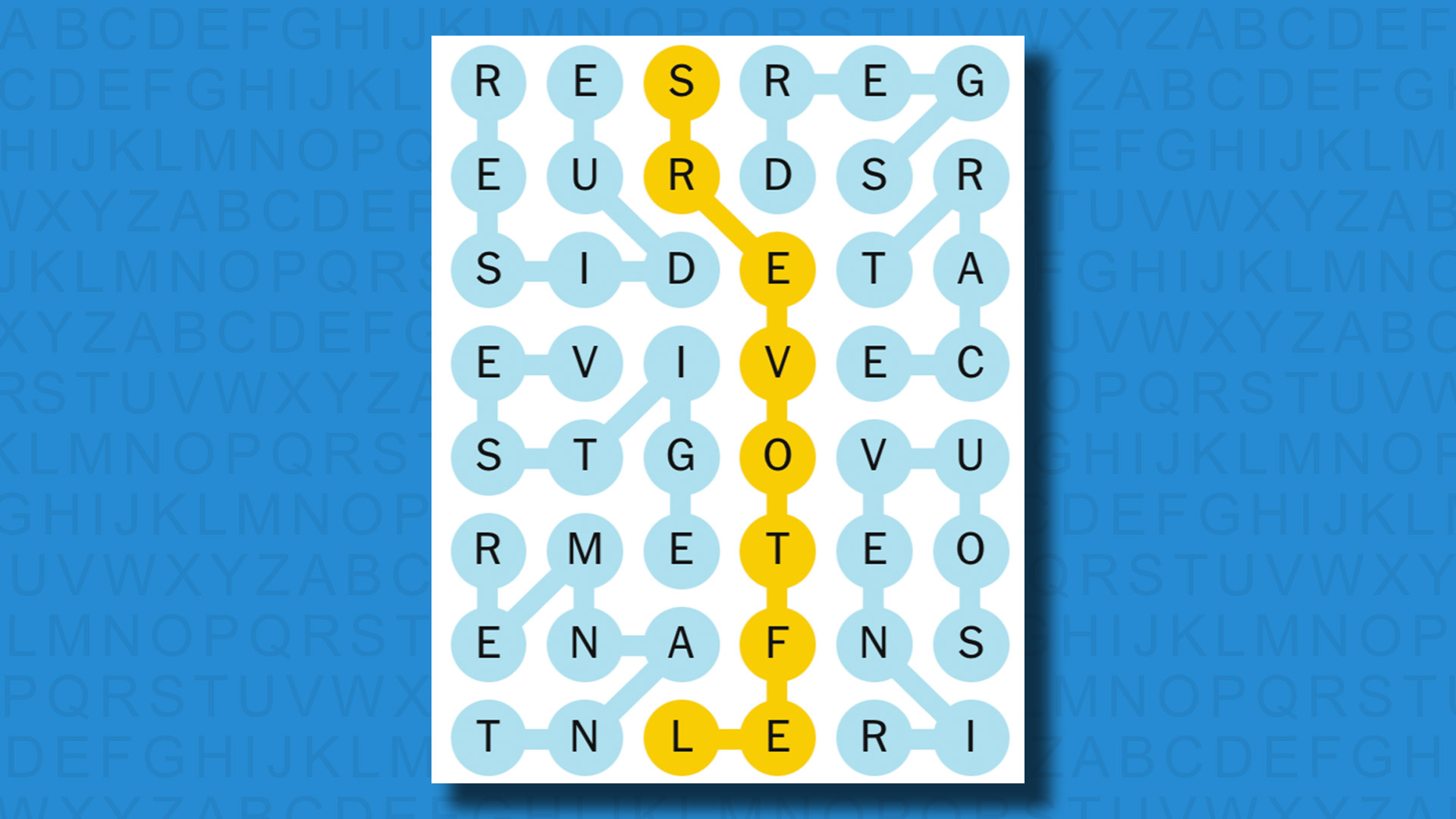 NYT Strands answers for game 526 on a blue background