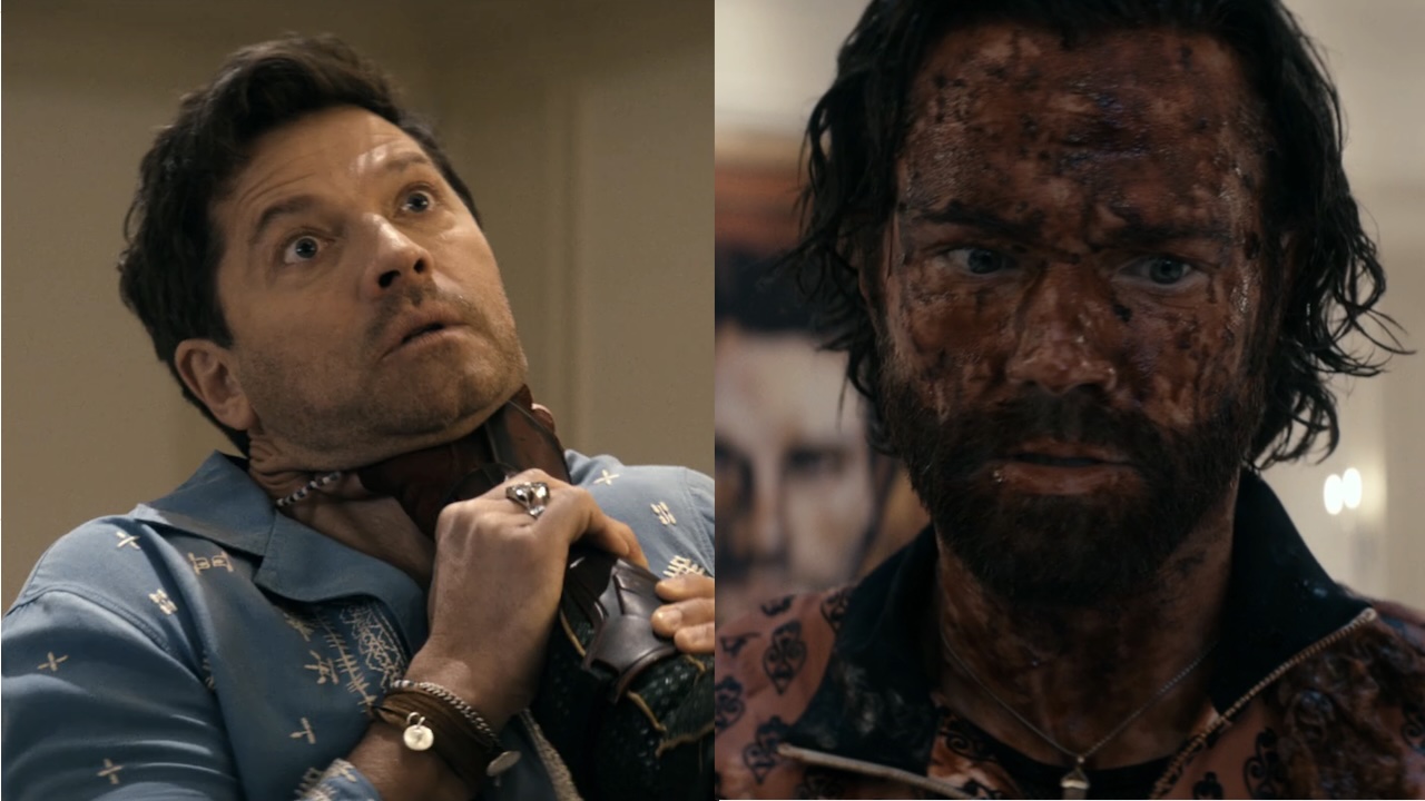 Side by side: Malchemical getting neck broken by Soldier Boy, Mister Marathon's face and neck covered in blood in The Boys Season 5 &amp;quot;One-Shots&amp;quot;