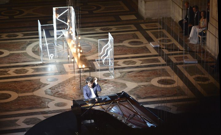 Lang Lang performs in Versailles&#039; 17th-century Chapelle Royale,