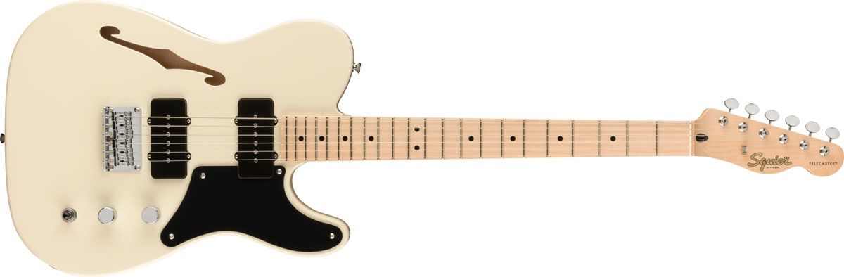 Squier Paranormal Series electric guitars and basses