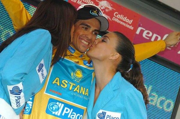 Alberto Contador (Astana) came one step closer to taking his third career Grand Tour - one of each.
