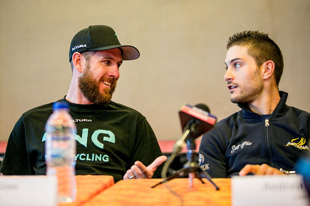 Matt Goss and Andrea Guardini