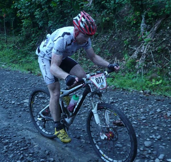 American rider Thomas Turner was in the lead group for part of stage 4.
