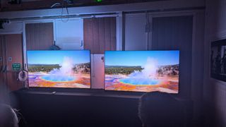 Philips OLED+959 and Philips OLED909 side by side