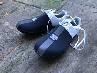 Sportful Pro Race toe covers on S-Works Lace shoes
