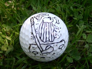 Jamie Chadwick, Sharpie golf ball marker competition