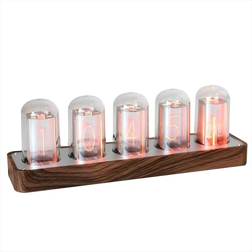 Nixie Tube Clock With Wi-Fi Sync