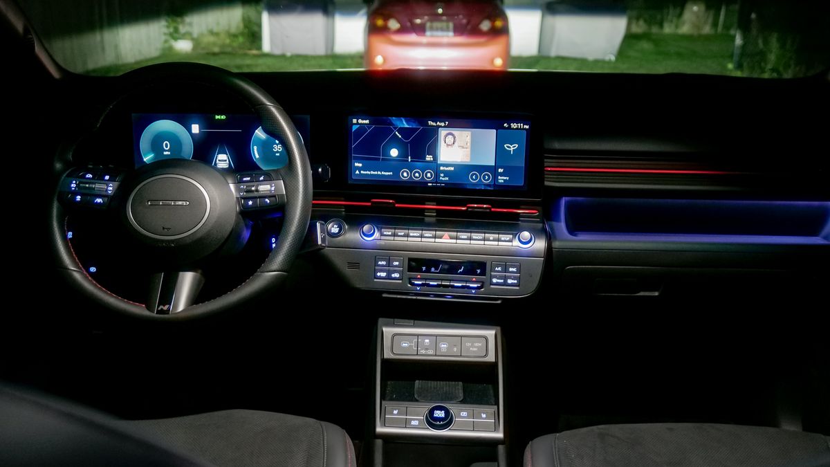 2025 Hyundai Kona Electric test drive.