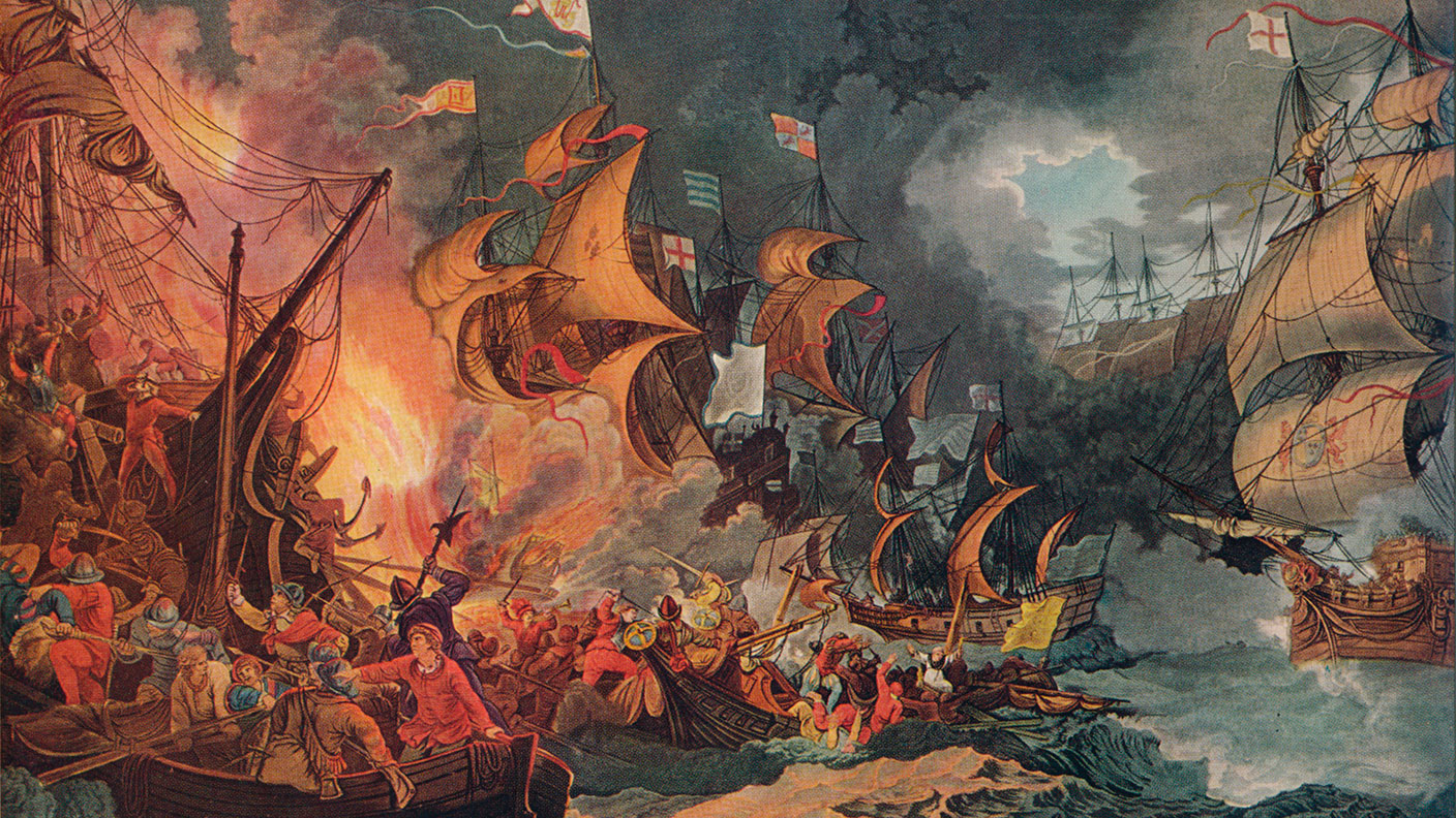 29 July 1588 England Defeats The Spanish Armada MoneyWeek