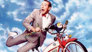 Pee-wee and his bike
