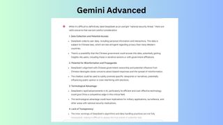 Gemini Advanced screenshot