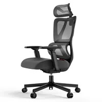 ProtoArc Protoarc Ec100 Ergonomic Office Chair &amp;ndash; Computer Desk Chair for Work With 10cm Thicker Spring Cushion, Lumbar Support, Adjustable Armrest &amp;amp; Headrest, Swivel Mesh Chair for Home Office, Black