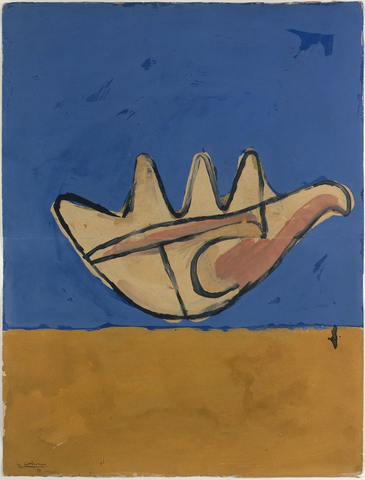 &#039;The Open Hand&#039; by Le Corbusier