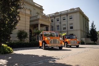 The Beaverbrook hotel has a couple of Electric MOKEs on its guest fleet