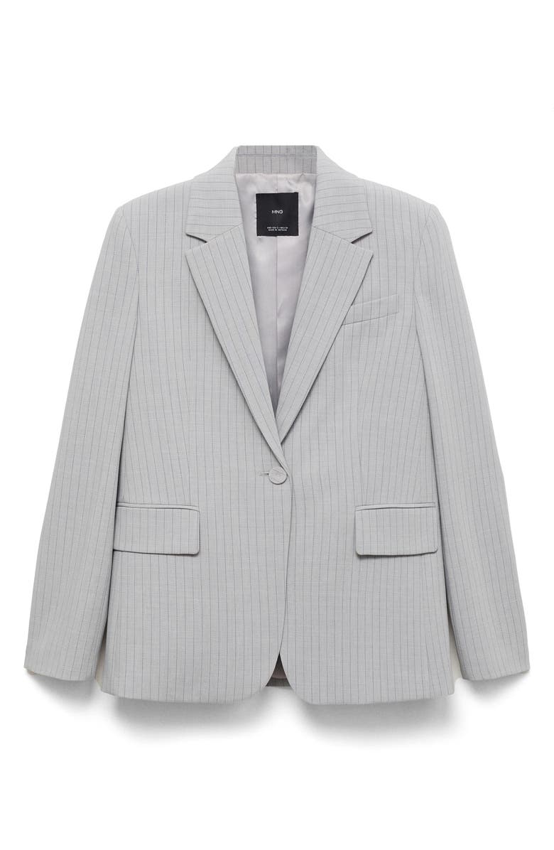 Pinstripe Suit Jacket