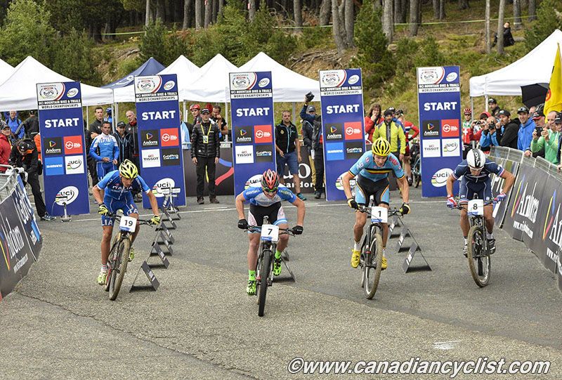Start of men's Small Final