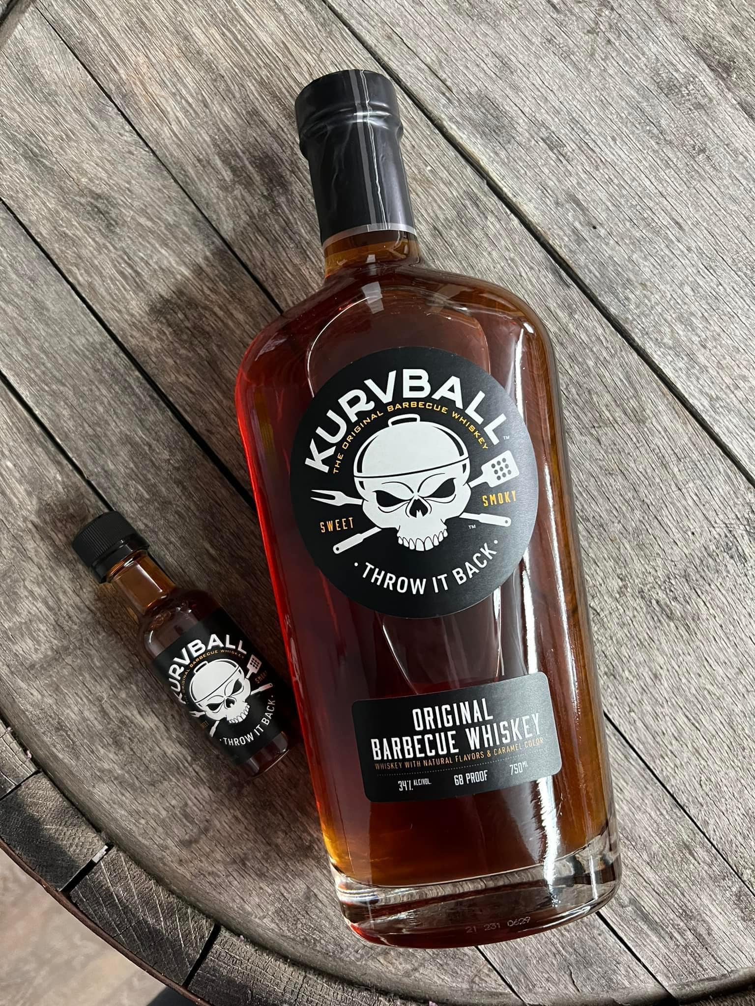 The world's first BBQ flavoured whiskey has landed - and it's coming in hot