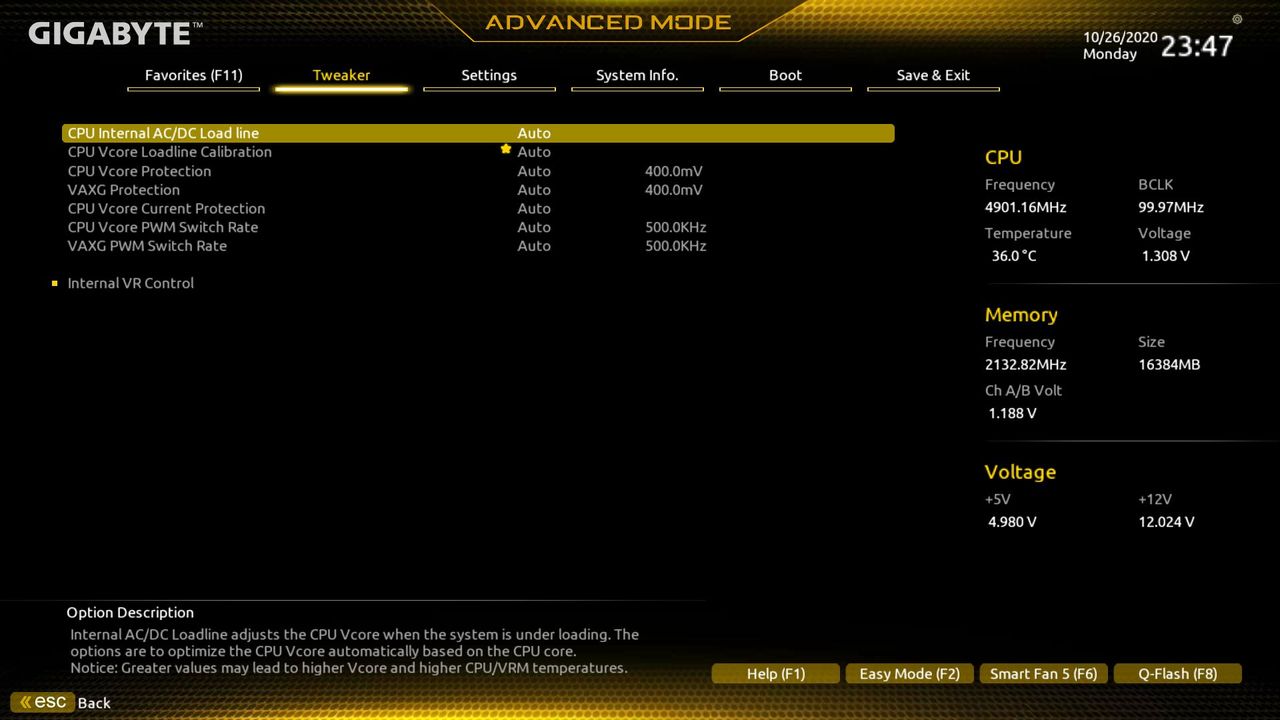 Gigabyte Z490M Gaming X BIOS