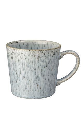 grey speckled mug