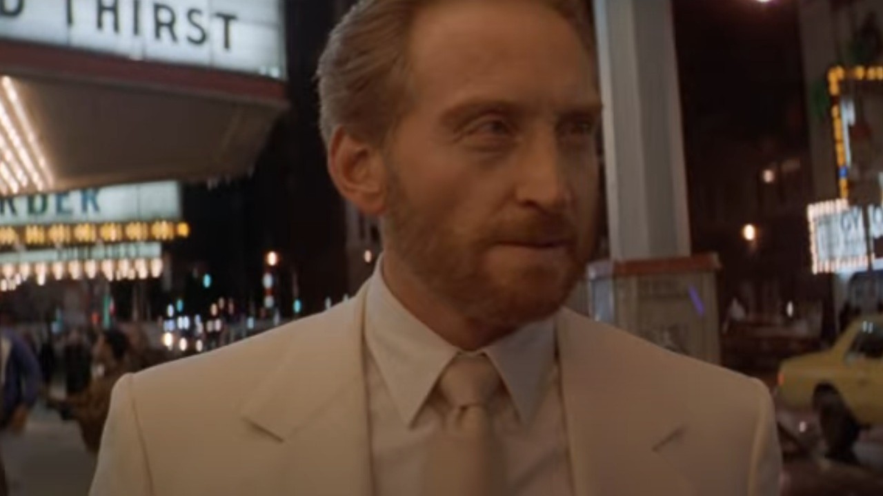 Charles Dance entering the real world in Last Action Hero