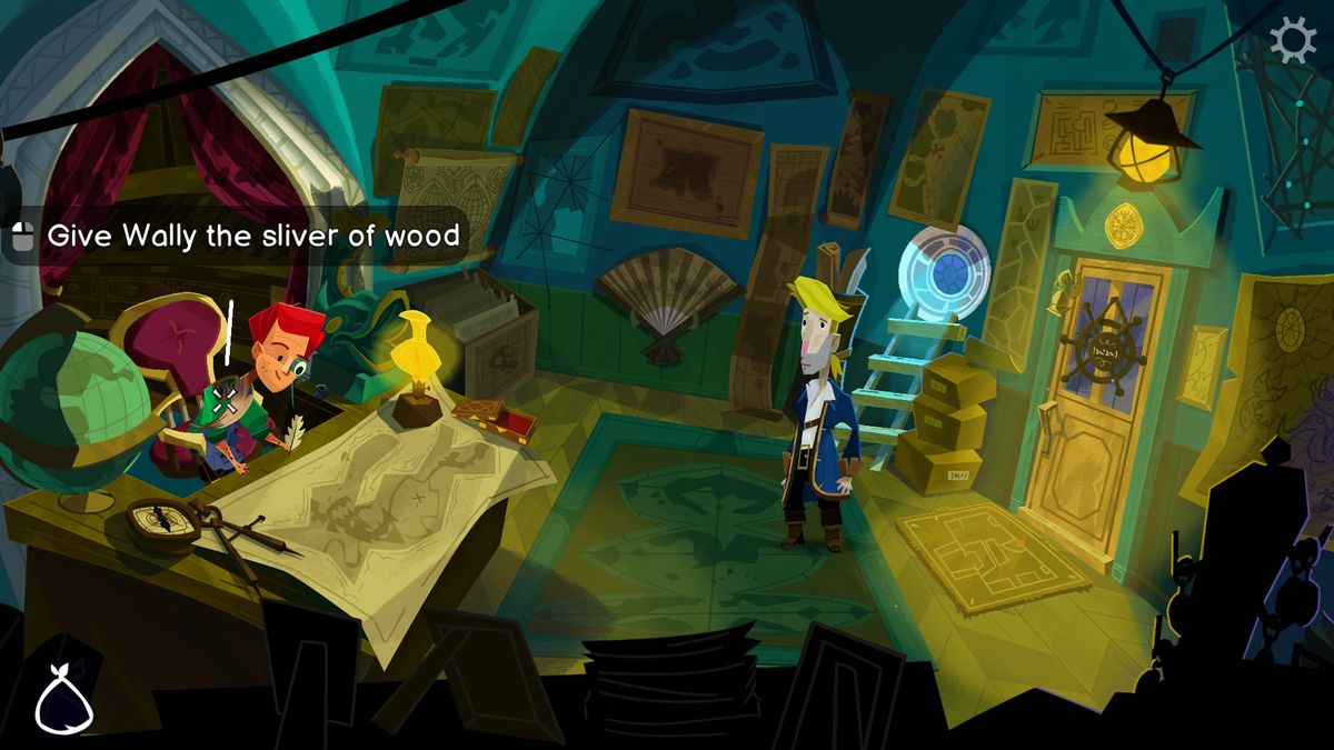 Return to Monkey Island Wally's maps