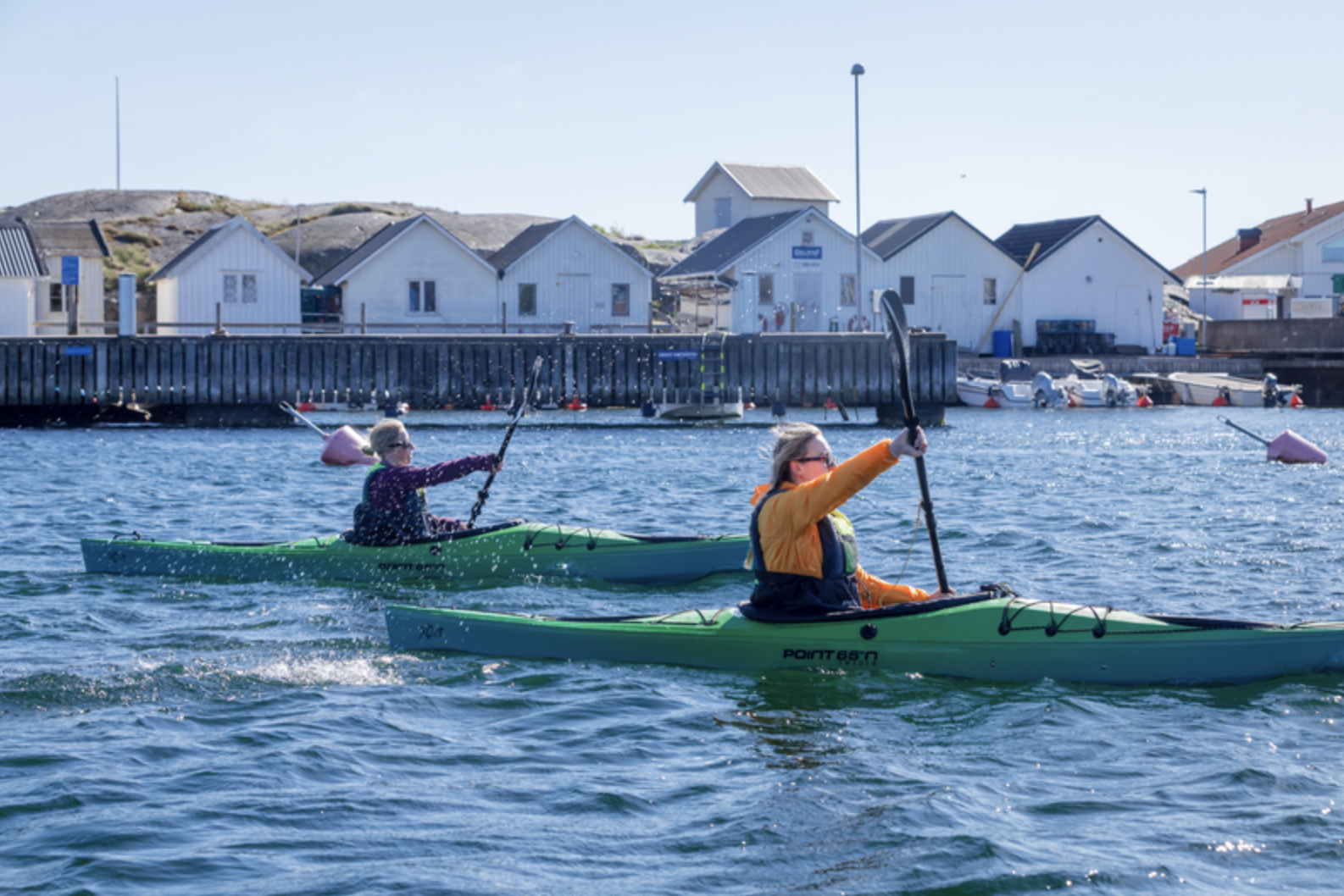Kayaking Vrango Island, Sweden