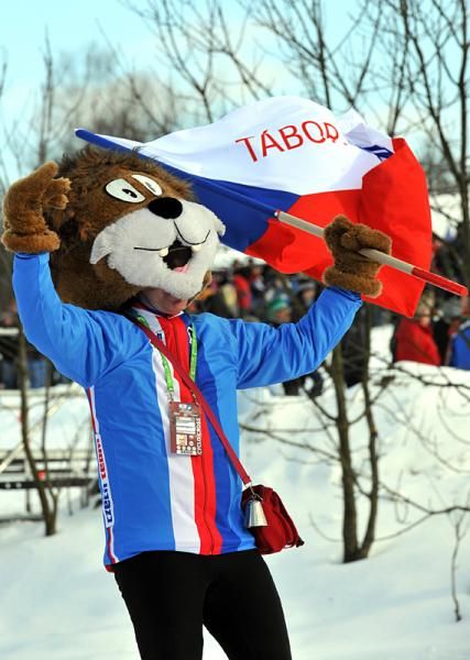 The Tabor mascot.