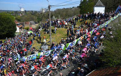 Mur de Huy at Fleche Wallonne 2023