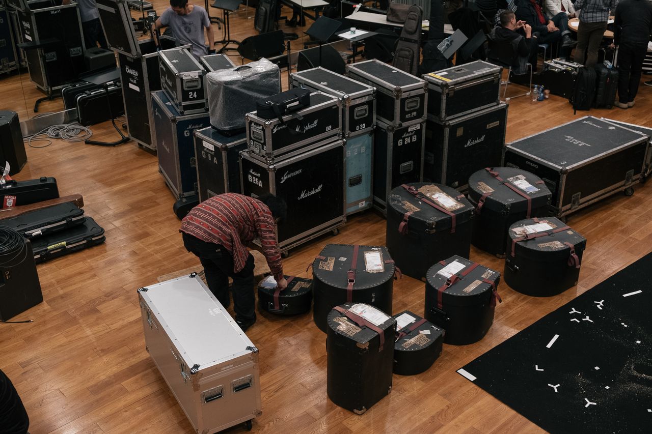 Rehearsal ends