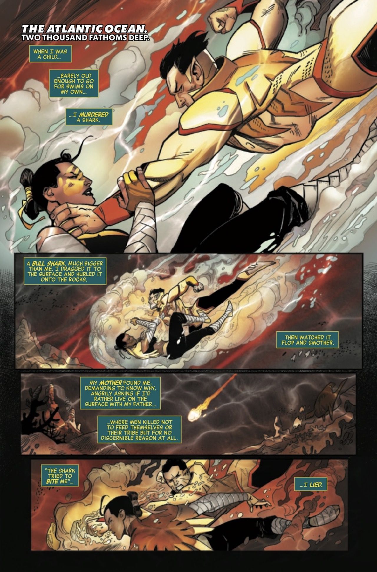 page from Avengers #42