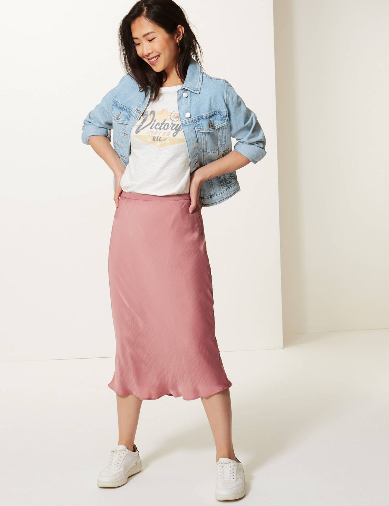 Marks & Spencer slip skirt the M&S item you need for your wardrobe