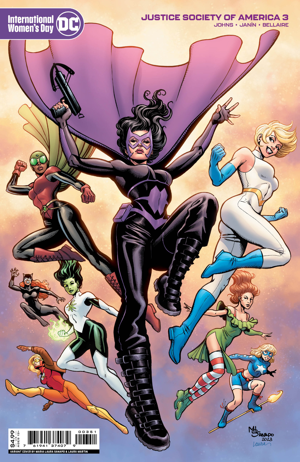 DC International Women's Day variant cover