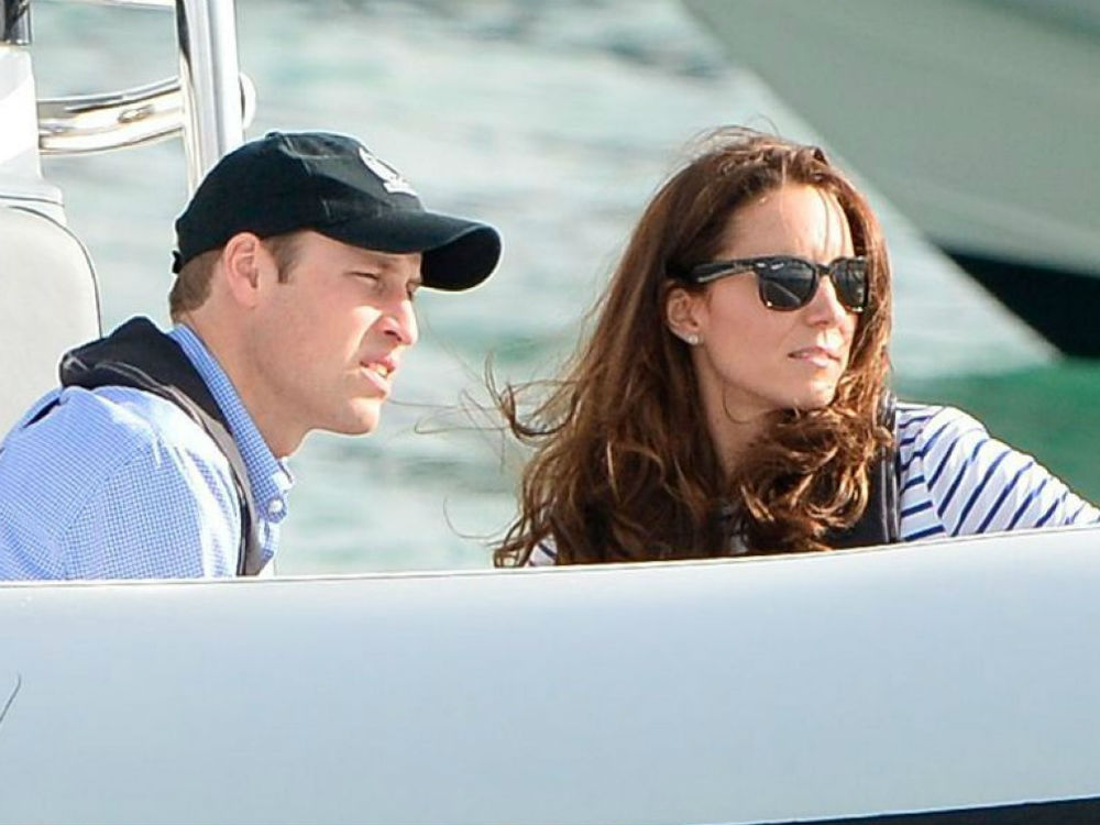 Kate Middleton sailing race New Zealand