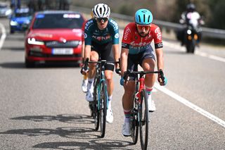 Thomas de Gendt leads the break on stage 4 of the Volta a Catalunya