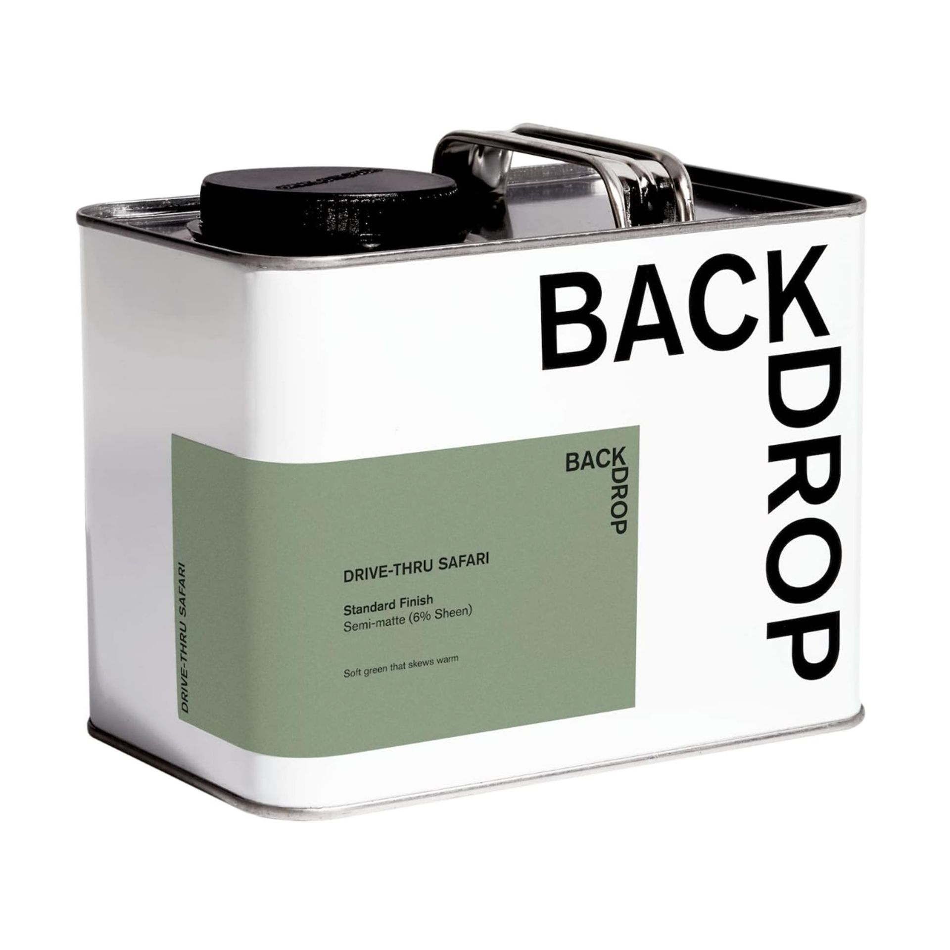 Warna hijau di kaleng