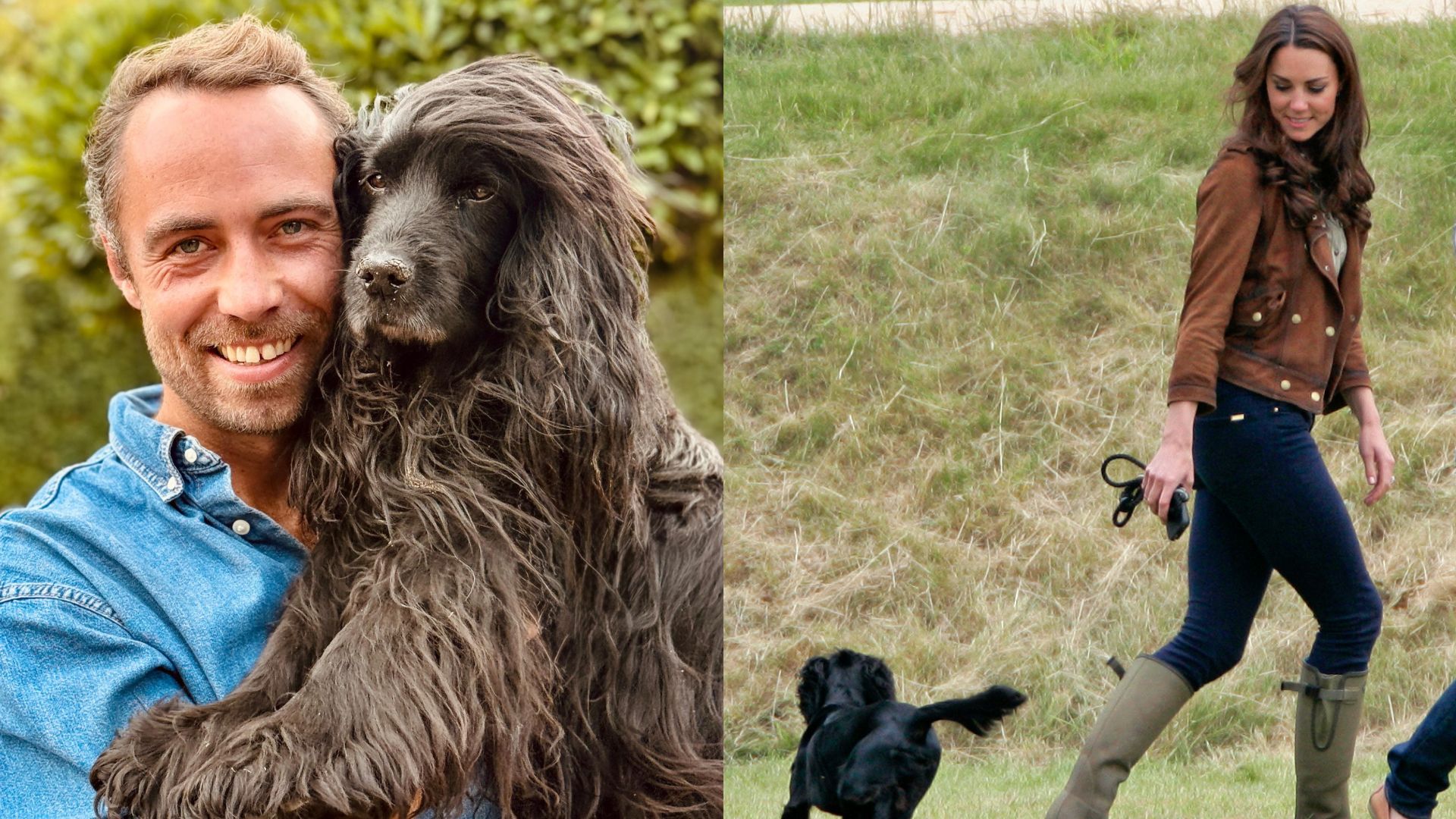 James Middleton Shares a Rare Family Photo of Prince William and Princess Kate's Late Dog, Lupo