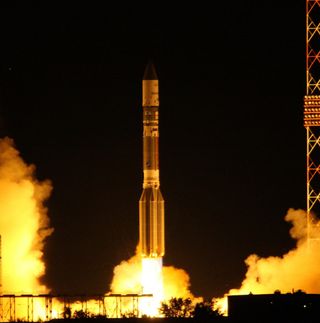 Proton Rocket Launches Two Satellites - July 15, 2011