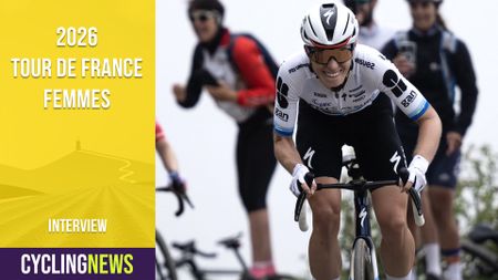 Cyclingnews carousel banner with image of Demi Vollering (FDJ United-SUEZ)