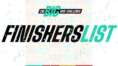 Big Ride Challenge finishers list