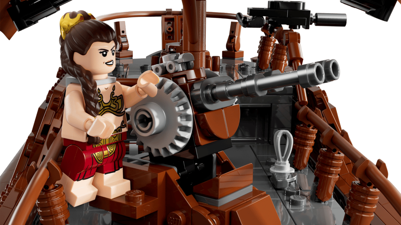 Jabba the Hutt's Sail Barge LEGO Set