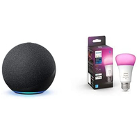 Echo (4th Gen) and Philips Hue color smart bulb: was