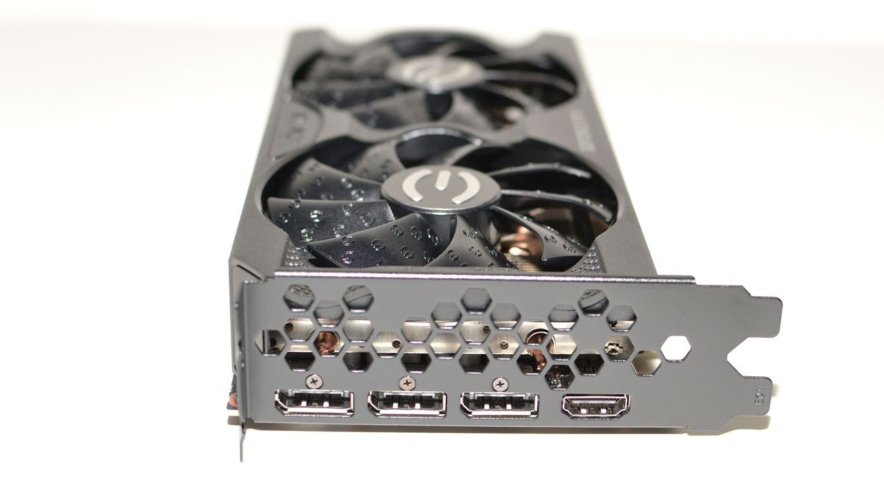 EVGA GeForce RTX 3050 XC Black photos
