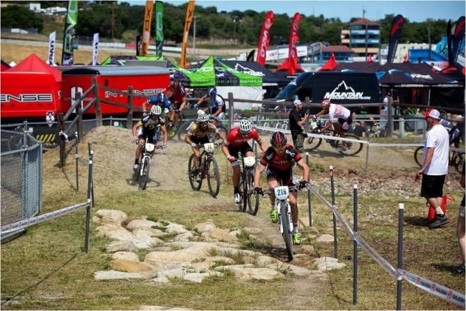 Lukas Fluckiger (BMC) is enjoying his time here at Sea Otter 2013, ending up in 2nd in today's Short Track