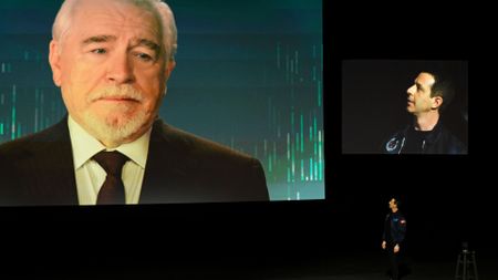 Brian Cox and Jeremy Strong in Succession season 4