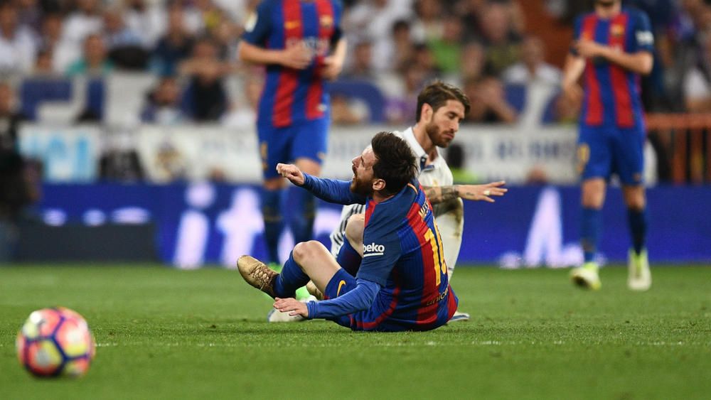 Pique: Ramos will realise he deserves his red once he gets home ...